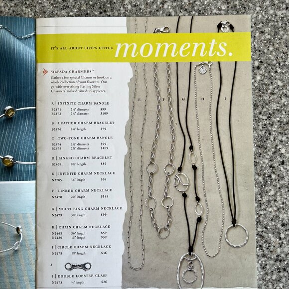 Rare - Silpada Charm Catalog 2012 / 2013 - Picture 6 of 7